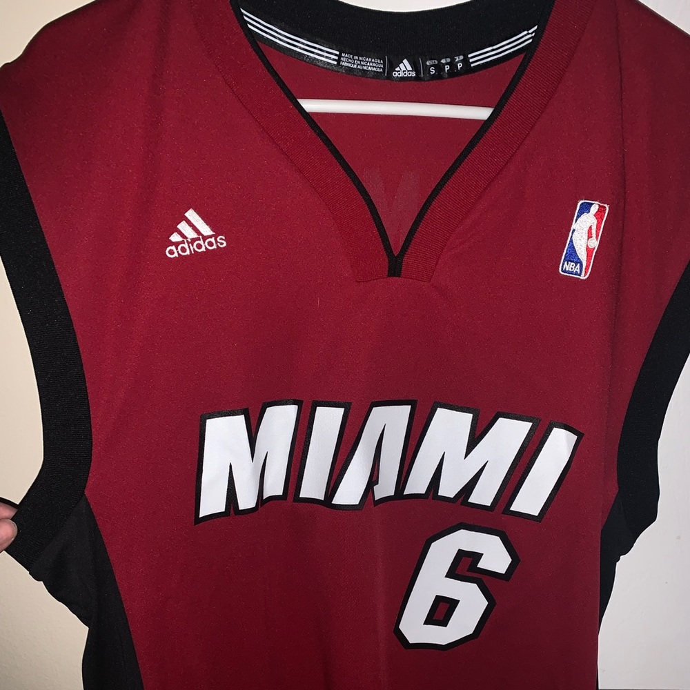 Brand New Lebron James Swingman Miami Heat Jersey